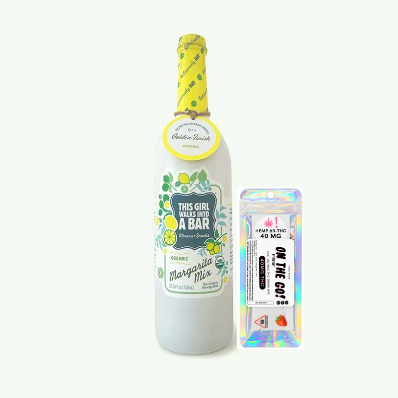 SAVE 20% - Organic Margarita Mix + THC On-The-Go Bundle